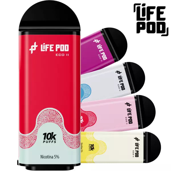 Descartável - Life Pod 2 - 10.000 Puffs (SOMENTE REFIL)