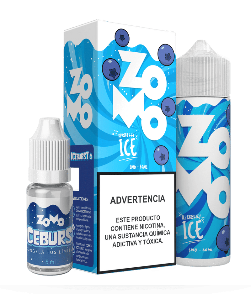 Zomo Salt - IceBurst Blueberry Ice - 30ML