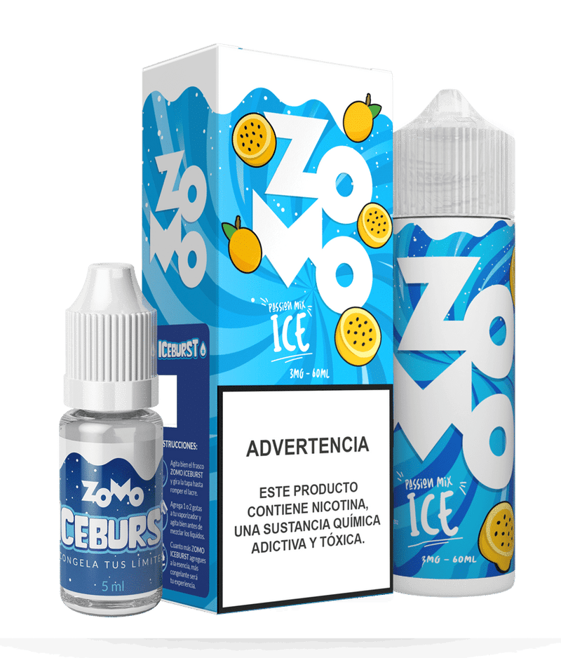 Zomo Salt - IceBurst Passion Mix Ice - 30ML