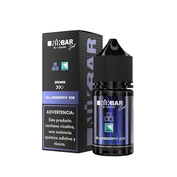 Nikbar Salt - Blueberry Ice - 30ML