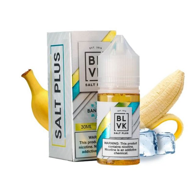 BLVK Salt - Plus Banana Ice - 30ML