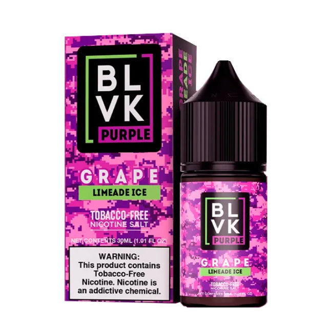 BLVK Salt - Purple Grape Limeade Ice - 30ML